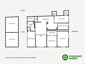 Prodej rodinného domu, Miroslav, Údolní, 148 m2