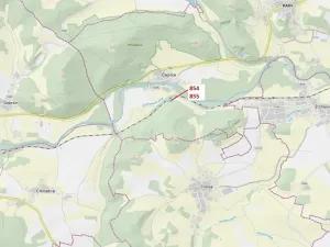 Dražba lesa, Rabí, 2561 m2