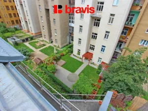 Pronájem bytu 1+kk, Brno - Veveří, Lidická, 42 m2