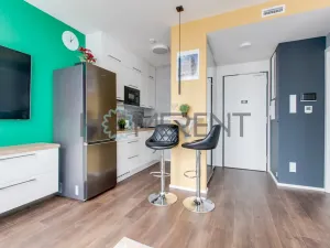 Pronájem bytu 1+kk, Praha - Smíchov, Plzeňská, 31 m2