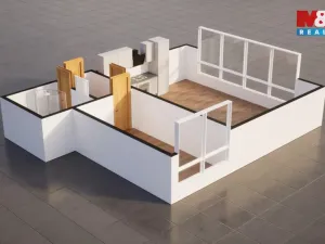 Pronájem bytu 2+kk, Jablonné v Podještědí, Zdislavy z Lemberka, 48 m2