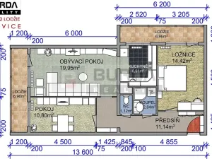 Prodej bytu 3+1, Neratovice, Na Skalkách, 81 m2