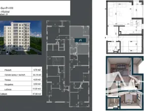 Prodej bytu 2+kk, Bar, Černá Hora, 43 m2