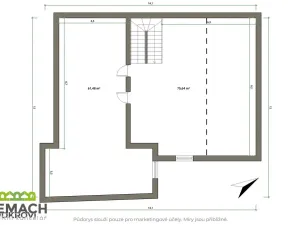 Prodej rodinného domu, Ostrožská Nová Ves, V uličce, 244 m2