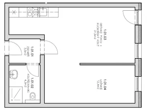 Prodej bytu 2+kk, Pec pod Sněžkou, 42 m2