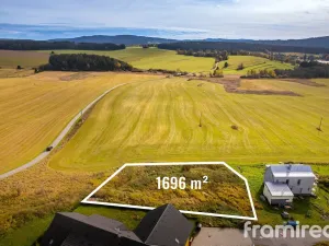 Prodej pozemku pro bydlení, Frymburk - Kovářov, 1696 m2