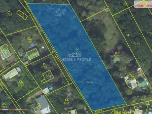 Prodej zahrady, Praha - Lipence, 2442 m2