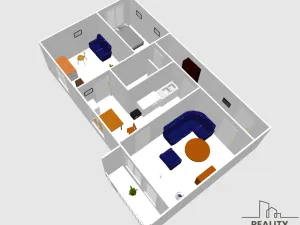 Prodej bytu 3+1, Lipník nad Bečvou, 62 m2