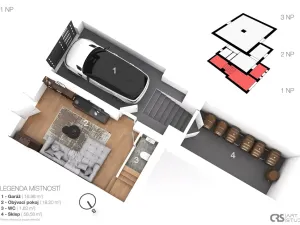 Prodej rodinného domu, Dobšice, Leska, 80 m2