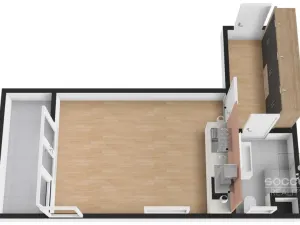 Pronájem bytu 1+kk, Praha - Chodov, Šternovská, 32 m2