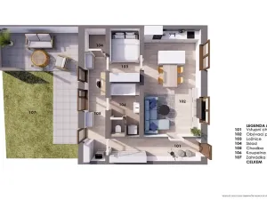 Prodej rodinného domu, Brno, Farní, 67 m2