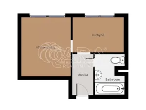 Pronájem bytu 1+1, Praha - Jinonice, Peroutkova, 30 m2