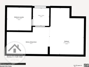 Pronájem bytu 1+kk, Praha - Záběhlice, Dunická, 18 m2