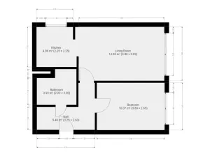 Pronájem bytu 2+kk, Praha - Michle, V zápolí, 39 m2