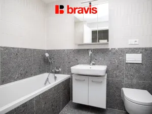 Pronájem bytu 1+kk, Brno - Zábrdovice, Bratislavská, 36 m2