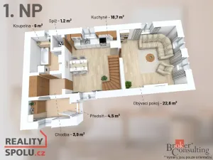 Prodej rodinného domu, 116 m2