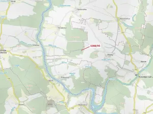 Dražba lesa, Hosty, 1735 m2