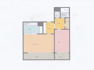 Prodej bytu 2+kk, Praha - Vršovice, Moskevská, 53 m2