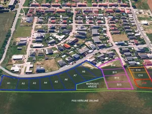 Prodej pozemku pro bydlení, Hrušovany u Brna, Pod Střediskem, 767 m2