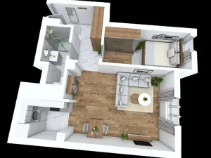 Prodej bytu 2+kk, Praha - Holešovice, Ortenovo náměstí, 50 m2