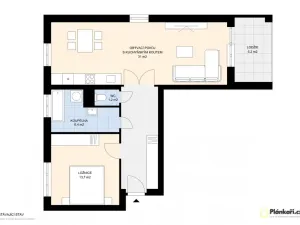 Pronájem bytu 2+kk, Bělá pod Bezdězem, Tyršova, 72 m2