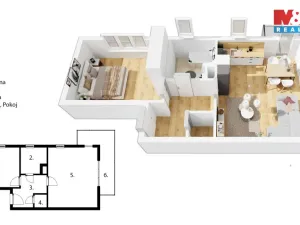 Prodej bytu 2+kk, Praha - Záběhlice, Velenovského, 52 m2