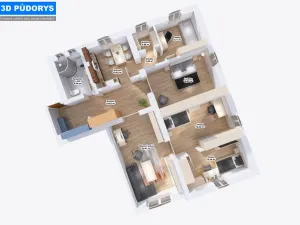 Prodej bytu 5+1, Liberec, Horská, 120 m2