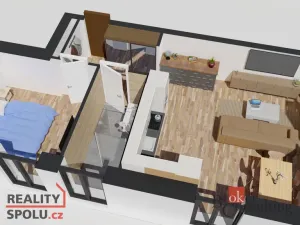 Prodej bytu 2+kk, Ostrava - Michálkovice, Československé armády, 47 m2