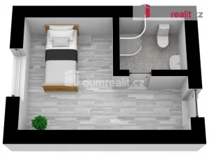 Pronájem bytu 1+kk, Břeclav, 17. listopadu, 17 m2