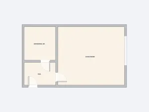 Pronájem bytu 1+kk, Praha - Vršovice, Ruská, 32 m2