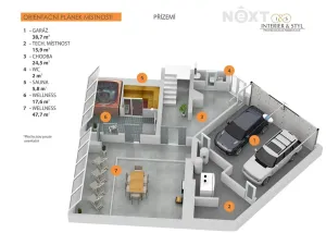 Prodej rodinného domu, Praha - Šeberov, K Safině, 417 m2