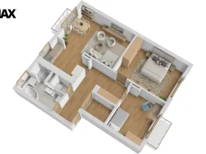 Prodej bytu 3+1, Vysoká nad Labem, 83 m2