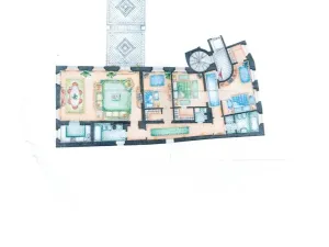 Pronájem bytu 4+1, Praha - Malá Strana, Vlašská, 175 m2