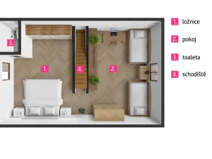 Pronájem bytu 2+kk, Jaroslavice, Hrádecká, 75 m2