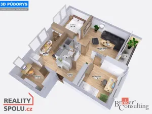 Prodej bytu 4+1, Liberec - Liberec XV-Starý Harcov, Sněhurčina, 78 m2