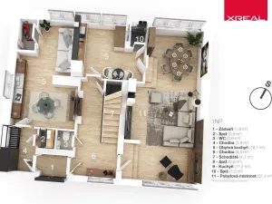 Prodej rodinného domu, Kamenice, Lomená, 157 m2