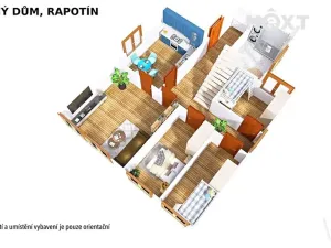 Pronájem rodinného domu, Rapotín, Jesenická, 177 m2