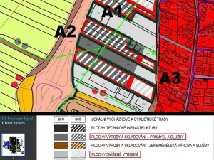 Prodej komerčního pozemku, Kamenný Újezd, Průmyslová, 4034 m2