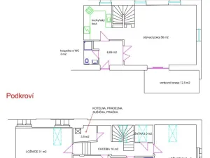Pronájem bytu 4+kk, Praha - Vinohrady, Havlíčkovy sady, 170 m2