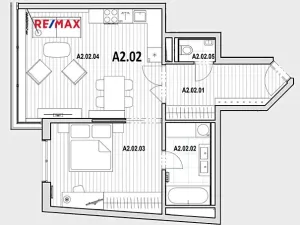 Pronájem bytu 2+kk, Praha - Nusle, Kloboučnická, 58 m2