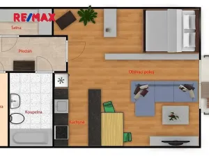 Pronájem bytu 1+kk, Praha - Jinonice, Za zámečkem, 60 m2