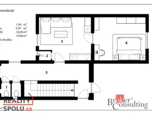 Prodej bytu 2+kk, Dvůr Králové nad Labem, Klazarova, 40 m2