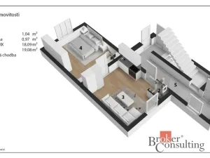 Prodej bytu 2+kk, Dvůr Králové nad Labem, Klazarova, 40 m2