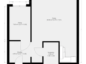 Pronájem bytu 2+kk, Brno, Elplova, 46 m2