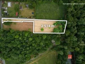 Prodej zahrady, Praha - Koloděje, 2514 m2