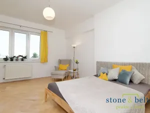 Pronájem bytu 1+1, Praha - Žižkov, Viklefova, 49 m2