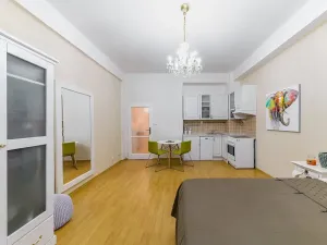 Pronájem bytu 1+kk, Praha - Vršovice, Bulharská, 32 m2