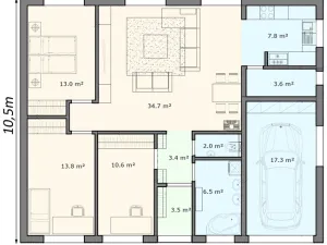 Prodej domu na klíč, Skalice nad Svitavou, 116 m2