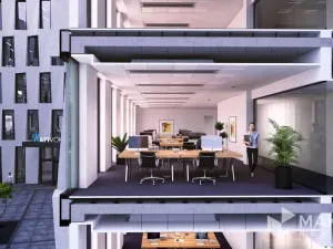 Pronájem kanceláře, Praha - Vokovice, Evropská, 525 m2