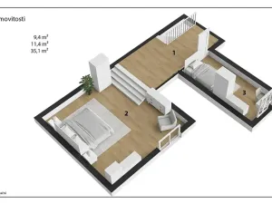 Prodej rodinného domu, Nové Město nad Metují, Na Táboře, 125 m2